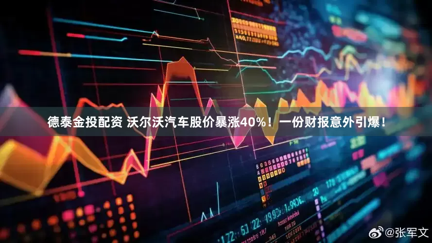 德泰金投配资 沃尔沃汽车股价暴涨40%！一份财报意外引爆！
